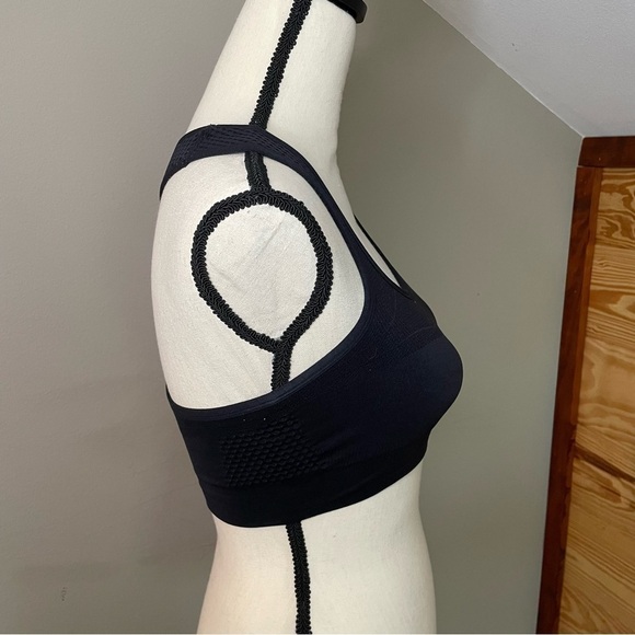 BCG Low Support Black Activewear Racerback Sports Bra Medium - Picture 2 of 7
